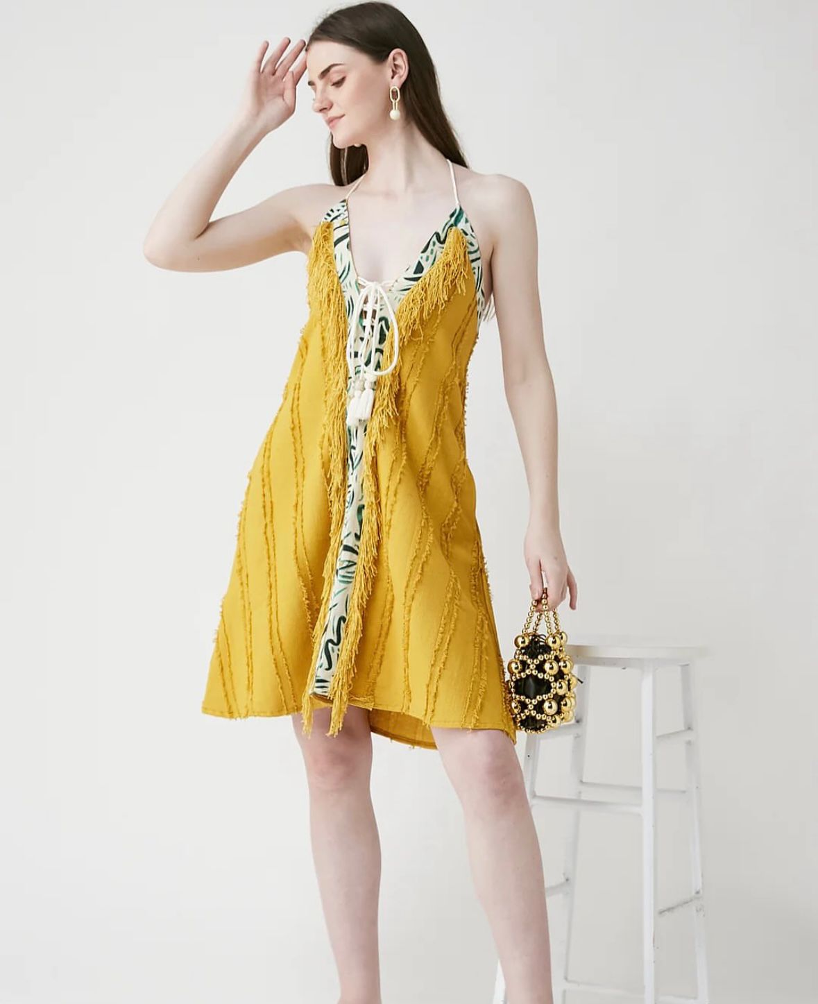 Soleil Backless Mini Dress