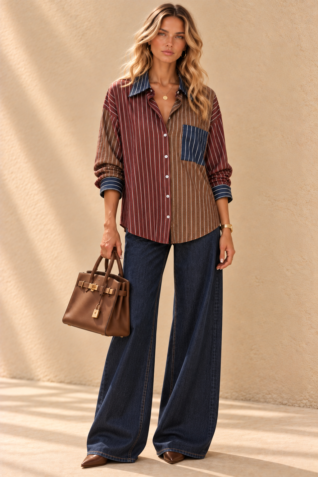 The Marlow Mixed-Stripe Shirt