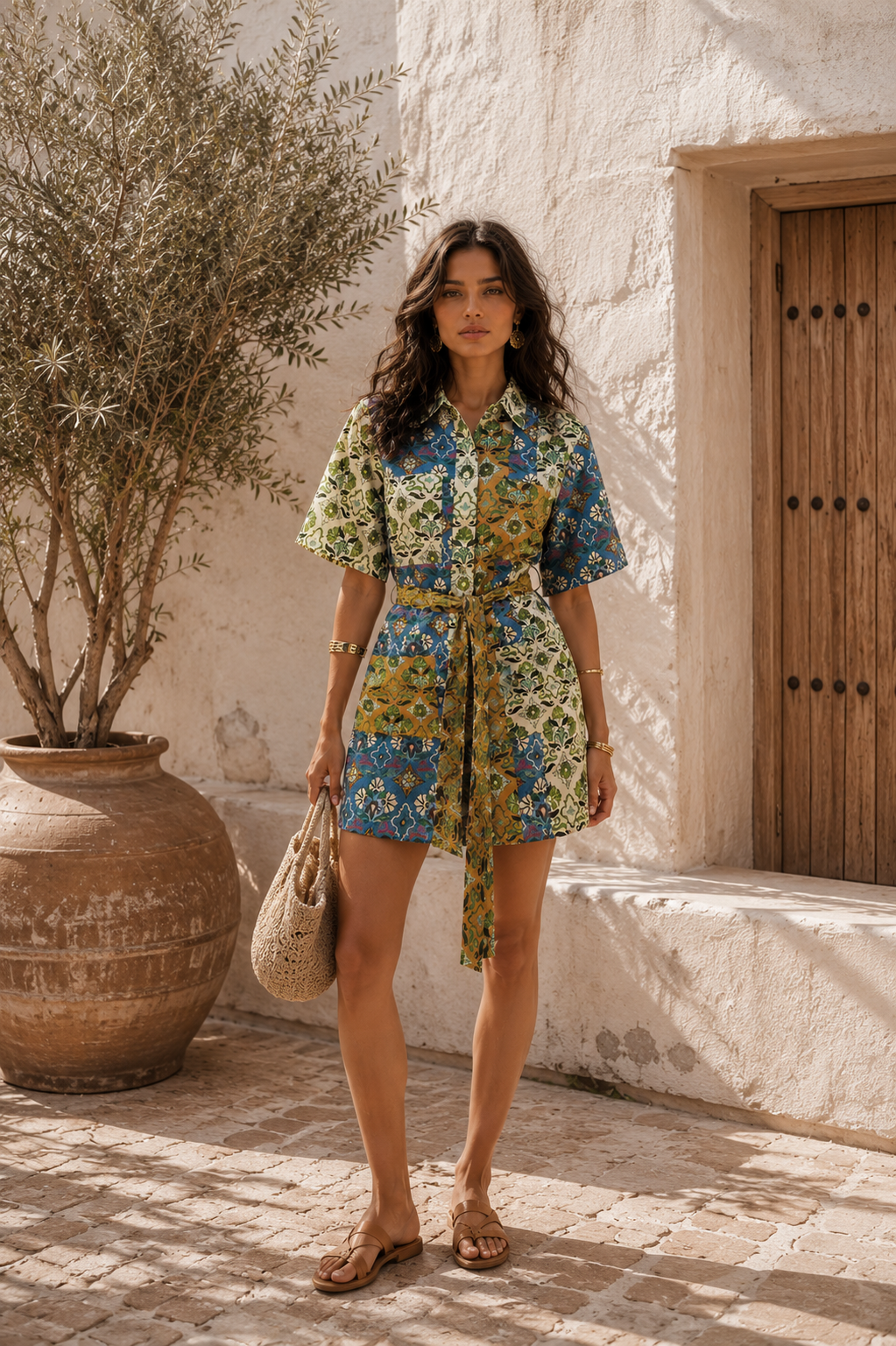 Turin short shirt dress