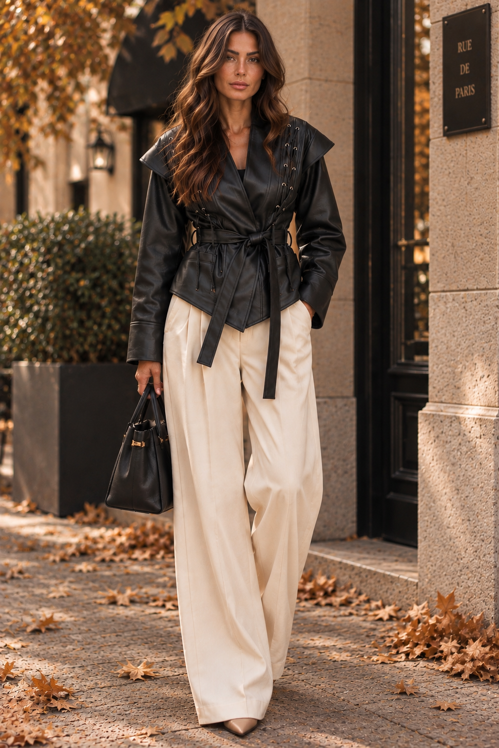 The Lace-Up Warrior Jacket