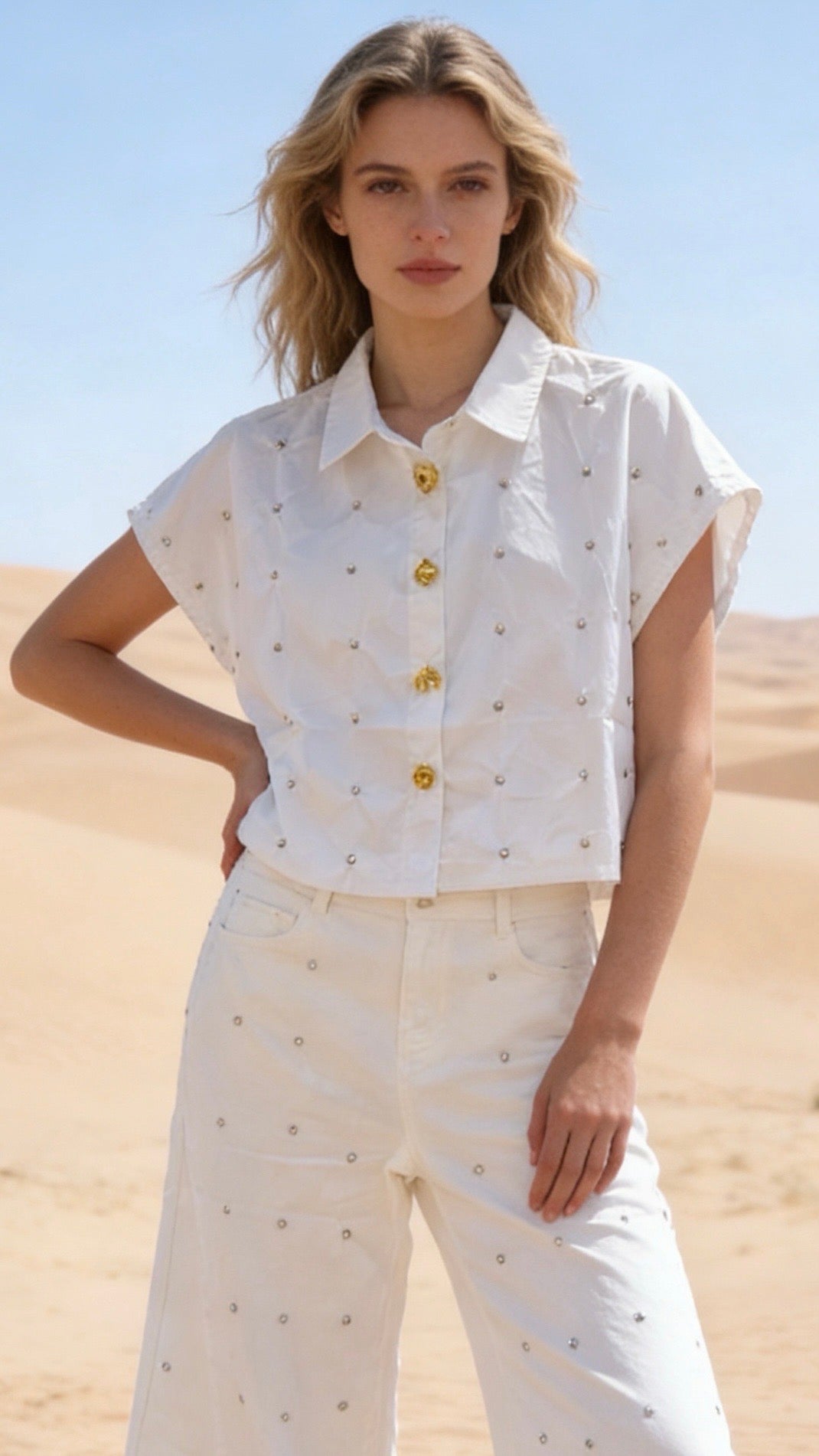 Studs Statement Shirt