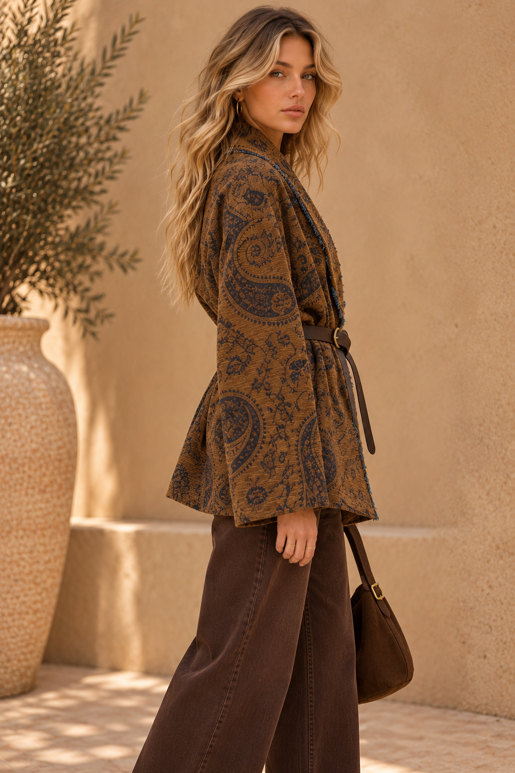The Cordelia Paisley Jacket