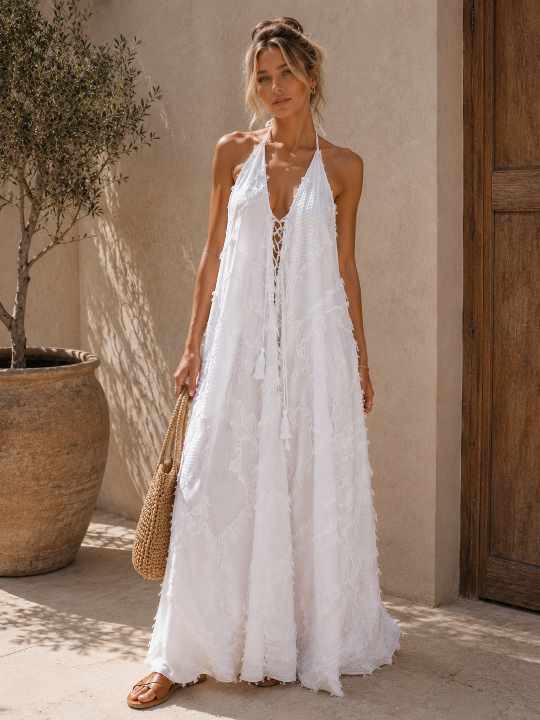 Boho Backless Dress