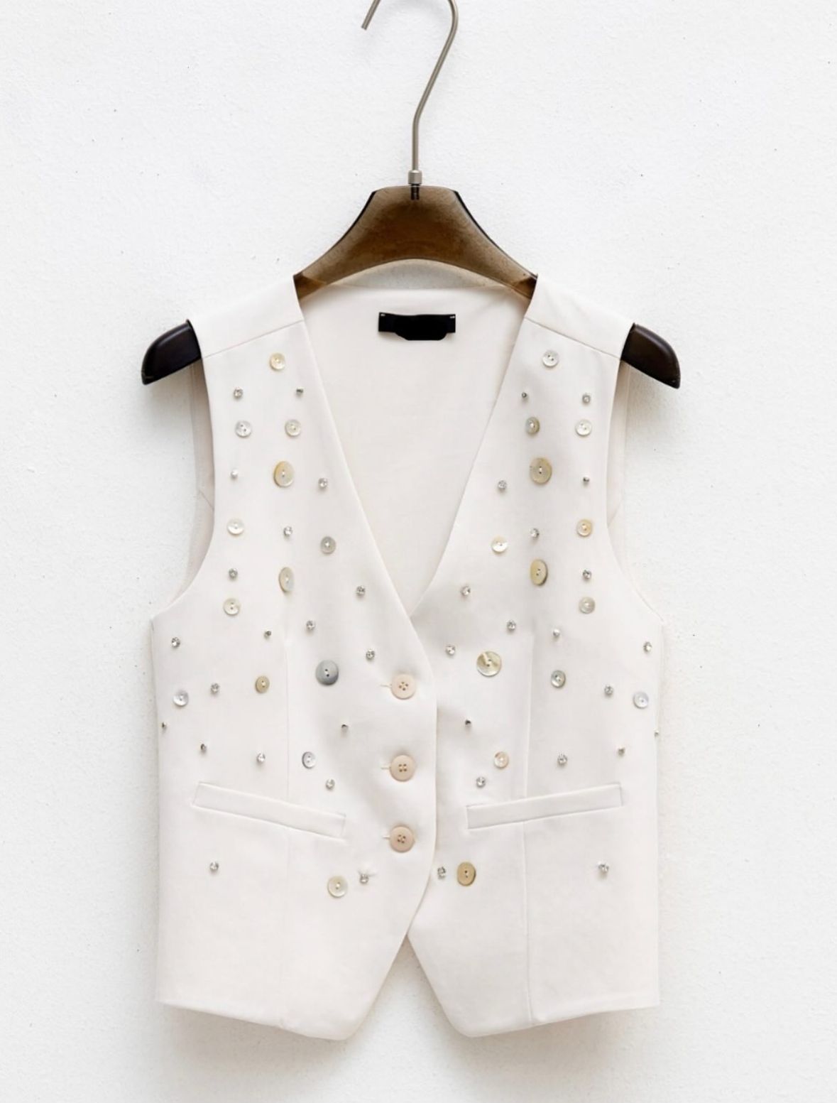 Embellished Vest