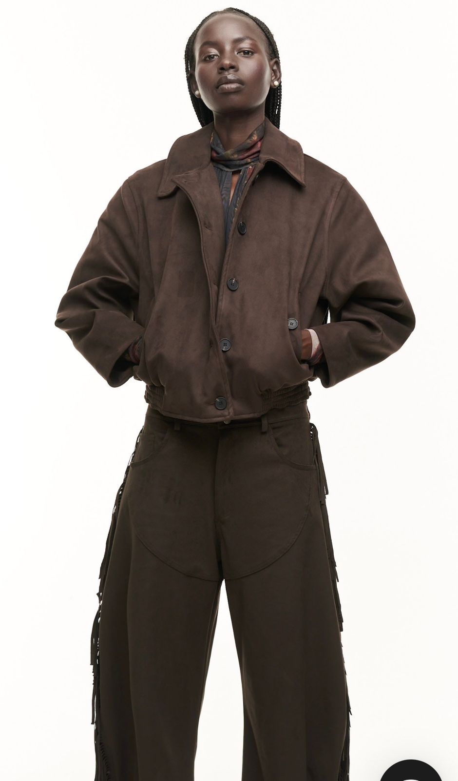 Espresso Suede Jacket