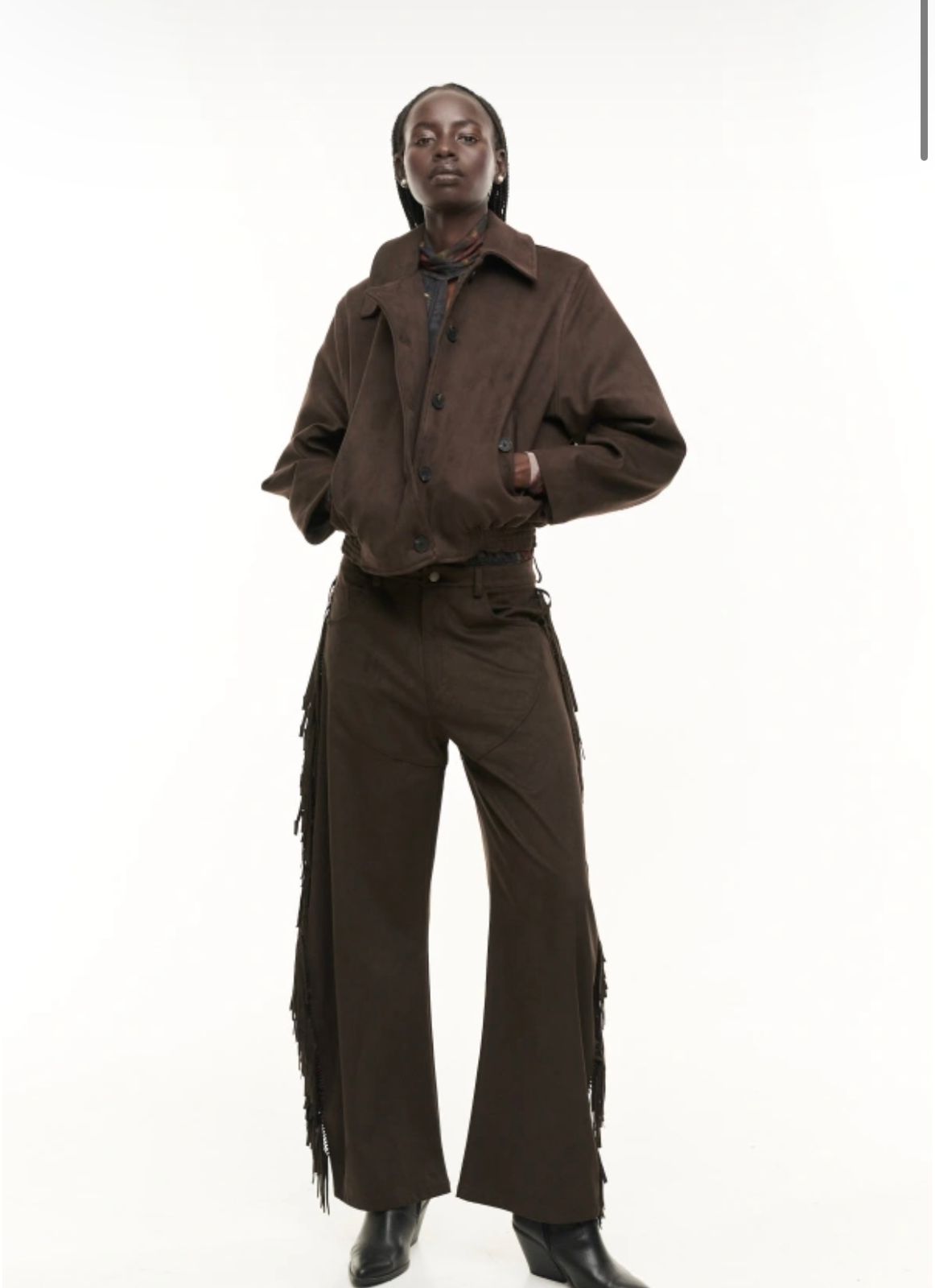 Espresso Suede Jacket