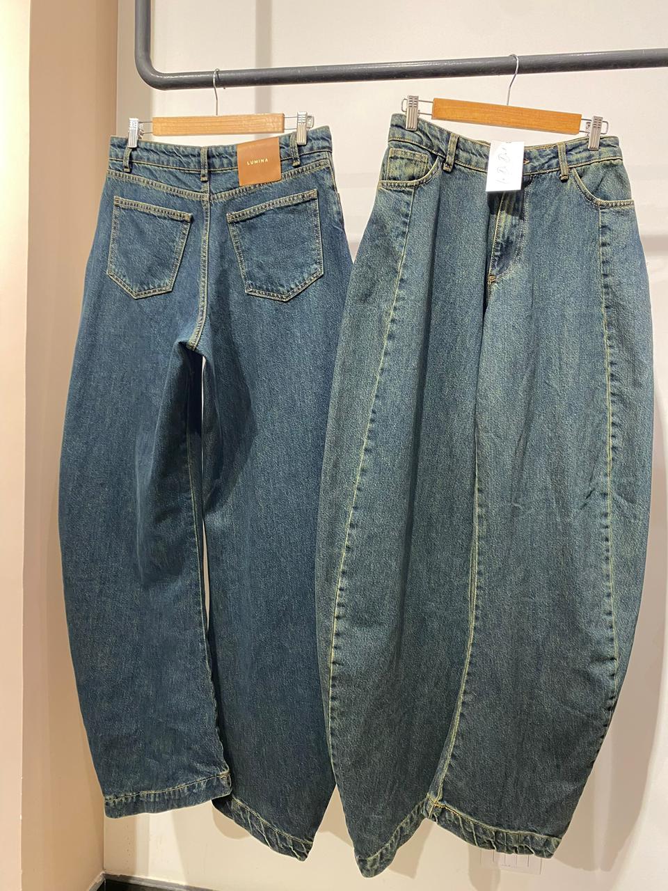 Sculpted Balloon Jeans