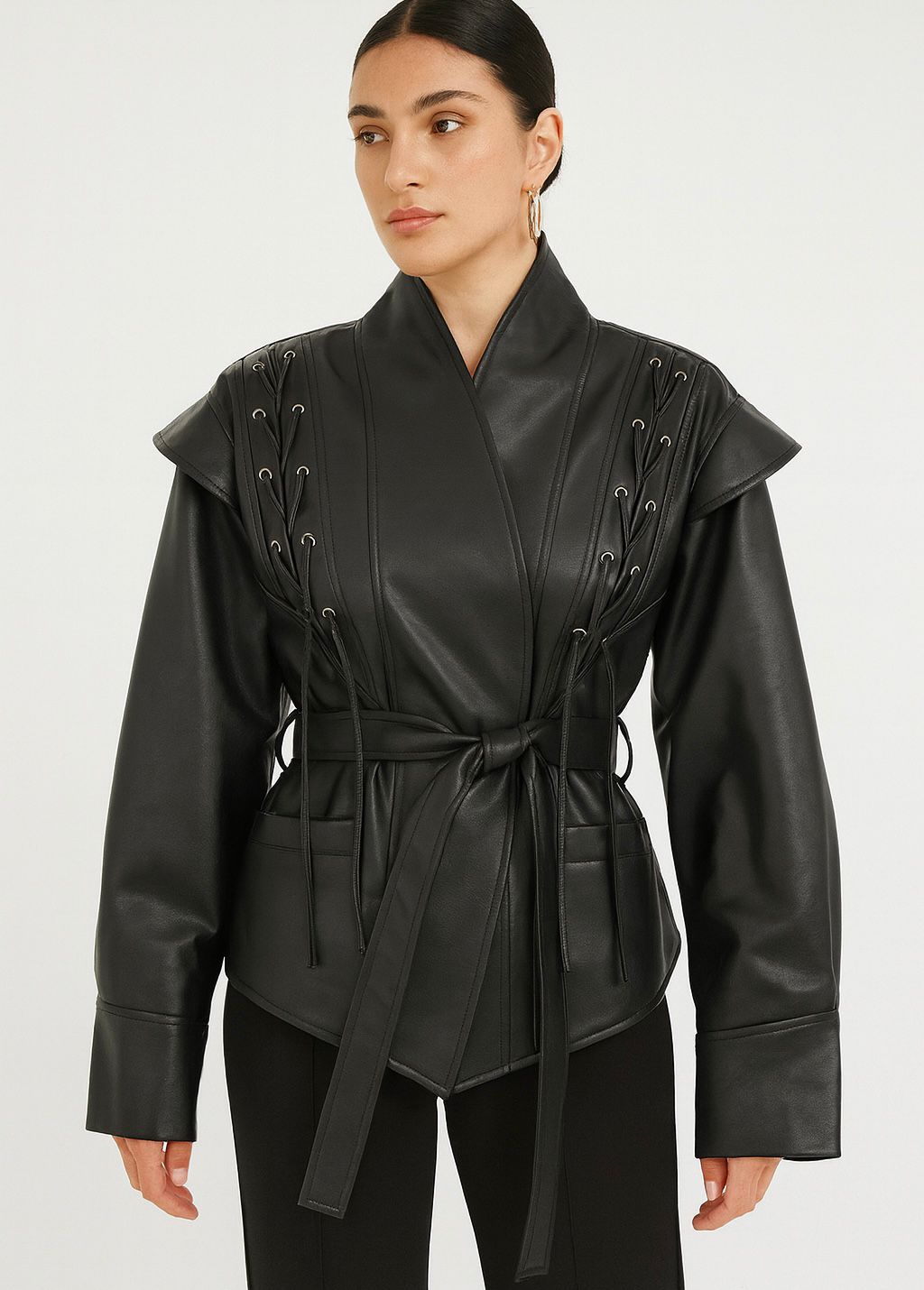 The Lace-Up Warrior Jacket