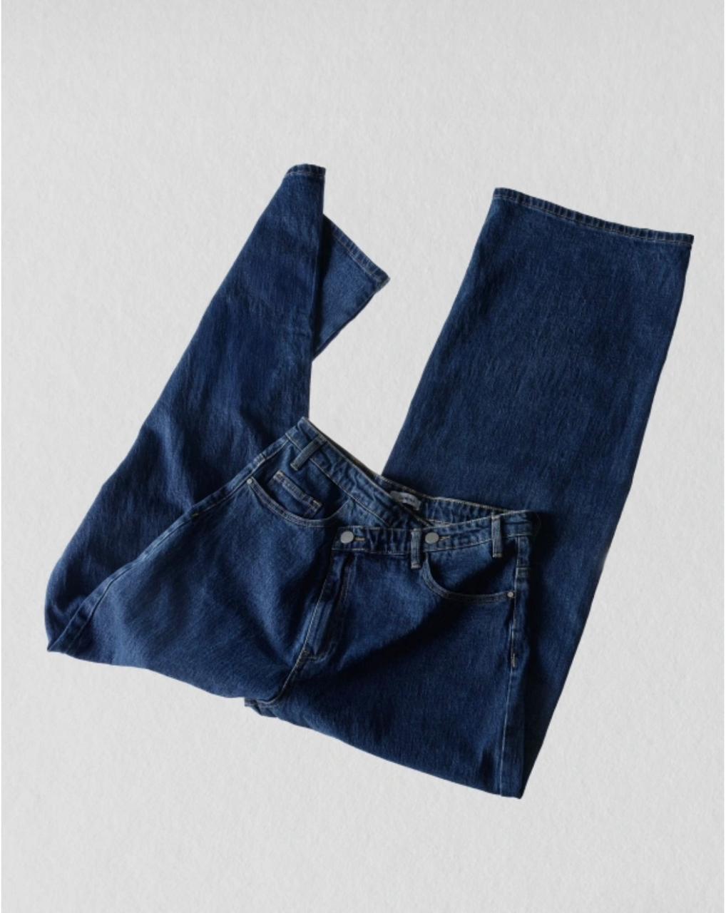 Twist-Waist Denim